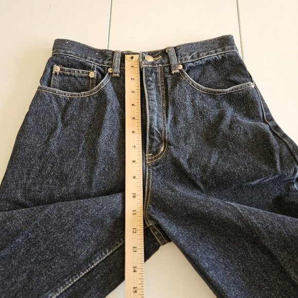 Lawman VTG Jeans Mens 28x30 Black Back Logo Cotton Rigid Denim  Western Ranch - Picture 5 of 16